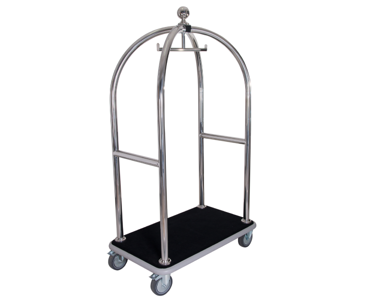 Chariot cage oiseau - Argent - ORMEL - vue 1