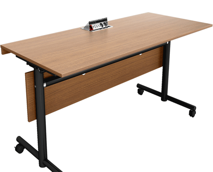 Table de réunion avec connecteur - ORMEL - vue 1