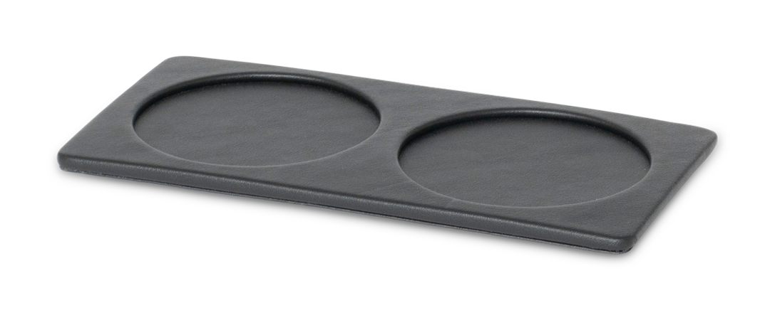 Cres Plateau de sous-verres Noir - Bentley - vue 1